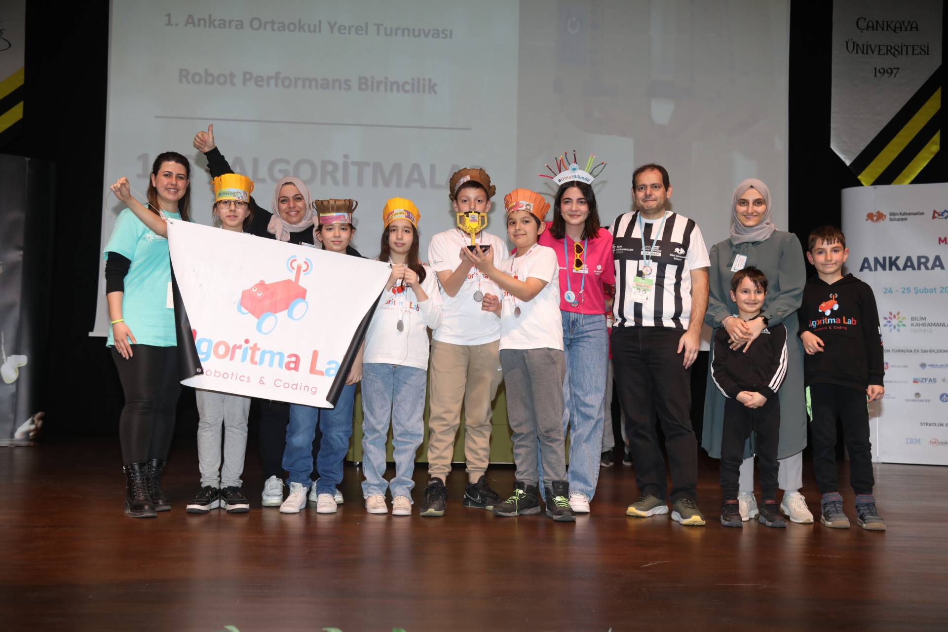 ankara fll challenge masterpiece robotik turnuvası birincilik kupası